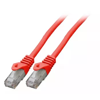 Netzwerkkabel EFB Elektronik K8104RT.0,5 RJ-45 Cat6 0,5 m Rot