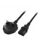 Stromkabel EFB Elektronik EK484.2 Schwarz 2 m