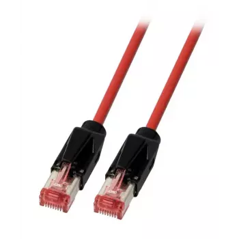 Netzwerkkabel EFB Elektronik K8048PUI5 RJ-45 Cat6a 5 m Schwarz Rot