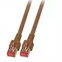 Netzwerkkabel EFB Elektronik K5517.0,5 RJ-45 Cat6 0,5 m Braun