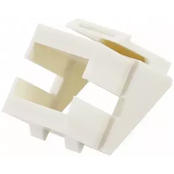 Keystone-Modul EFB Elektronik LOGON LFK001, weiß, SC-zu-LC-Glasfaseradapter
