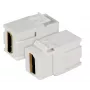 Keystone-Modul EFB Elektronik EB479V2 flach Weiß