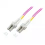 Glasfaserkabel EFB Elektronik O0319.35 — 35 m, OM4, LC–LC, I-V(ZN) H, Vollduplex, pink
