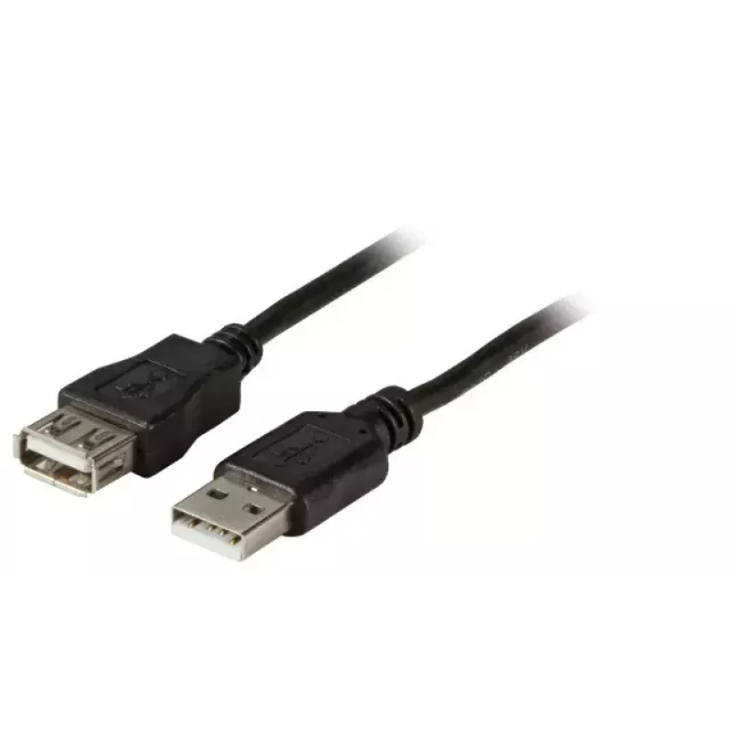 USB-Kabel EFB Elektronik K5220SW.3 3m USB A Schwarz