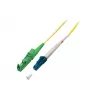 Glasfaserkabel EFB Elektronik O1420.2, OS2 Singlemode, 2 m, E-2000 (LSH) auf LC, I-V(ZN) H, gelb