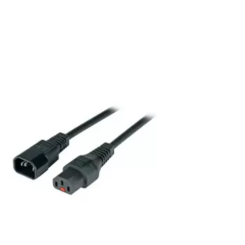 Stromkabel EFB Elektronik EK601SW.3 Schwarz 3 m