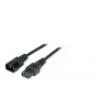Stromkabel EFB Elektronik EK601SW.3 Schwarz 3 m