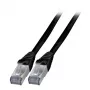 Netzwerkkabel EFB Elektronik K5538SW.5 RJ-45 Cat6a 5m Schwarz
