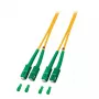 Glasfaserkabel EFB Elektronik O2561.0,5 0,5m SC Gelb