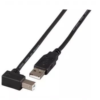 USB-Kabel EFB Elektronik K5260SW.1,8 1,8m USB A USB B Schwarz