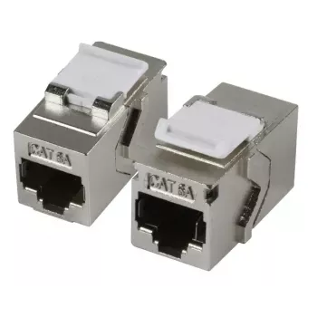 Keystone-Modul EFB Elektronik 37521.1V2 flach Metallic