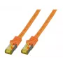 Netzwerkkabel EFB Elektronik MK7001.7,5O RJ-45 Cat6a 7,5 m Orange
