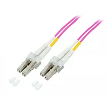 Glasfaserkabel EFB Elektronik O0319.50 50 m LC Pink