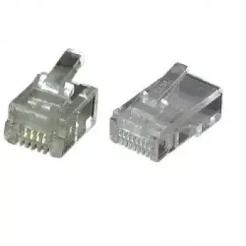 RJ45 UTP-Stecker EFB Elektronik E-MO 8/8 SF Transparent
