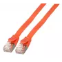 Netzwerkkabel EFB Elektronik K5545RT.1 RJ-45 Cat6a 1 m Rot