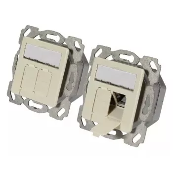Steckdose 2 x RJ-45 EFB Elektronik ET-25130.1V1