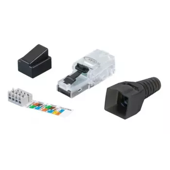 Kabelstecker RJ-45 EFB Elektronik 88035UTP.1 Schwarz