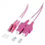 LWL-Kabel EFB Elektronik O0323.1-1.2 1m 2x SC 2x LC