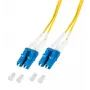 Glasfaserkabel EFB Elektronik O0350.5-1.2 5 m 2x LC Gelb