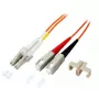 Glasfaserkabel EFB Elektronik O0320.40 40 m LC SC Orange