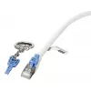 Netzwerk-Patchkabel EFB Elektronik K5539WS.3 Cat6a S/FTP (S-STP) RJ‑45 auf RJ‑45 3 m Weiß