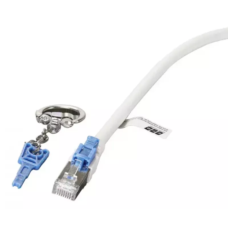 Netzwerk-Patchkabel EFB Elektronik K5539WS.3 Cat6a S/FTP (S-STP) RJ‑45 auf RJ‑45 3 m Weiß