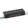 Patchpanel EFB Elektronik 37737SW.8 RJ-45 10000 Mbit/s Schwarz 1U