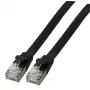 Netzwerkkabel EFB Elektronik K5547SW.0,25 RJ-45 Cat6a 0,25 m Schwarz