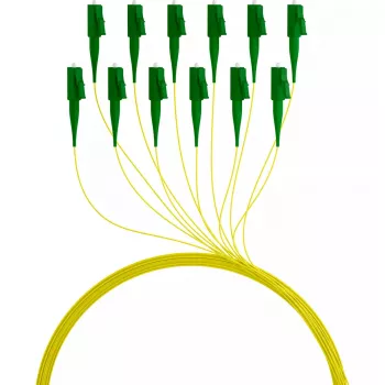 EFB Elektronik FTTH-PIGTAIL-LCA1 2m LC/APC 6x LC OS2 Glasfaserkabel