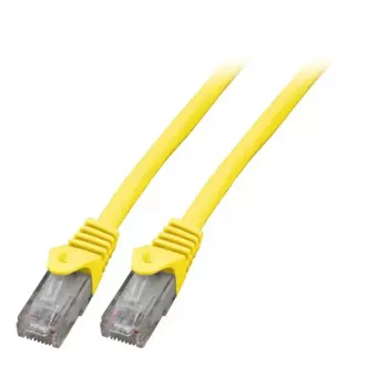 Netzwerkkabel EFB Elektronik K8104GE.0,5 RJ-45 Cat6 0,5 m Gelb