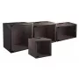 Wandmontierter Serverschrank EFB Elektronik WGB-1906TS.45 — 6HE, maximale Belastung 80 kg, schwarz