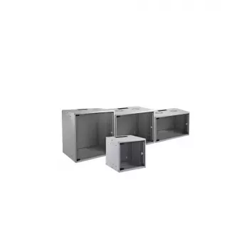 Wandmontierter Rack EFB Elektronik WGB-1912GR.60 12U, grau, max. Traglast 80 kg