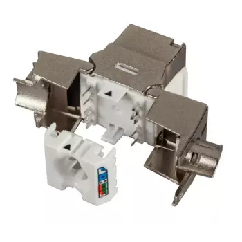 Keystone-Modul EFB Elektronik E-20092 Flach Silber RJ-45