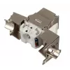 Keystone-Modul EFB Elektronik E-20092 Flach Silber RJ-45