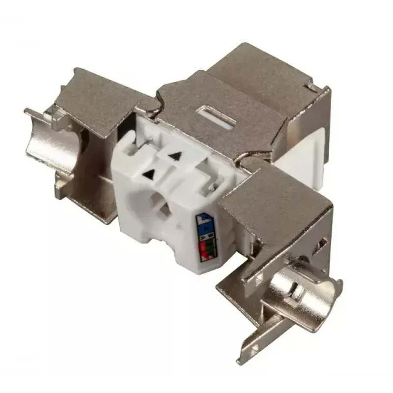 Keystone-Modul EFB Elektronik E-20092 Flach Silber RJ-45