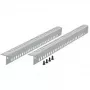 Rack-Schiene EFB Elektronik 691676.15, Stahlgehäuse, silber, Breite 735,5 mm