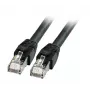 Netzwerkkabel EFB Elektronik RJ45 Patchkabel Cat8.1 7,5 m Schwarz
