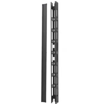 Kabelmanagement-Panel EFB Elektronik PRO-VKM42.GR Stahl Schwarz 100 mm