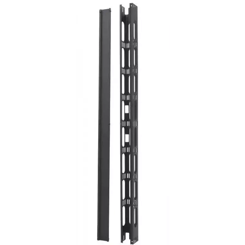 Kabelmanagement-Panel EFB Elektronik PRO-VKM42.GR Stahl Schwarz 100 mm