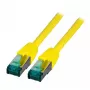 Netzwerkkabel EFB Elektronik MK6001.25Y RJ-45 Cat6a 25 m Gelb