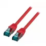 Netzwerkkabel EFB Elektronik MK6001.40R RJ-45 Cat6a 40 m Rot