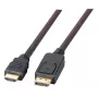 Videokabel-Adapter EFB Elektronik K5561HQSW.5 — DisplayPort auf HDMI Typ A, 5 m, Schwarz