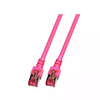 Netzwerkkabel EFB Elektronik K5519.40 Cat6 S/FTP (S‑STP) 40 m Pink RJ‑45 Goldkontakte