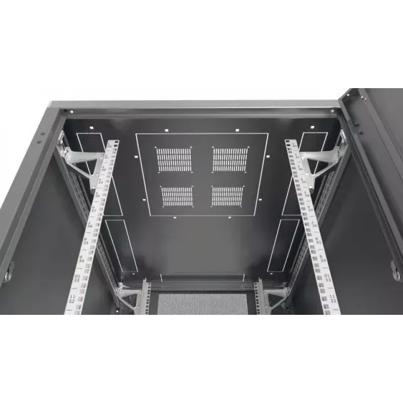 Freistehendes Rack EFB Elektronik PRO-4280GR.P1, IP20, schwarz