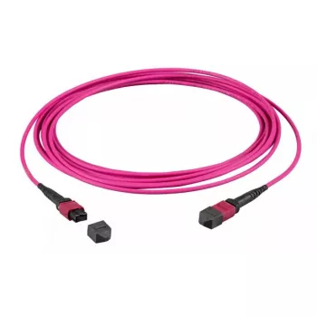Glasfaserkabel EFB Elektronik MTPF72MTPFOM4-15-A 15 m OM4 MTP–MTP violett