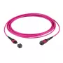 Glasfaserkabel EFB Elektronik MTPF72MTPFOM4-15-A 15 m OM4 MTP–MTP violett