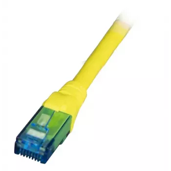 Netzwerk-Patchkabel EFB Elektronik K8109GE.1 Cat6a U/UTP RJ-45 auf RJ-45 Gelb 1 m