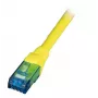 Netzwerk-Patchkabel EFB Elektronik K8109GE.1 Cat6a U/UTP RJ-45 auf RJ-45 Gelb 1 m