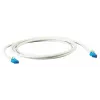 Netzwerkkabel Cat6a U/UTP, EFB Elektronik K8109WS.0, 0,5 m, RJ-45 auf RJ-45, vergoldete Kontakte, weiß