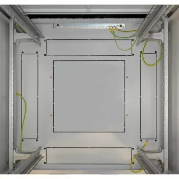 Freistehender Netzwerkschrank EFB Elektronik PRO-2480GR.G1SV 24U, 1000 kg, IP20, grau